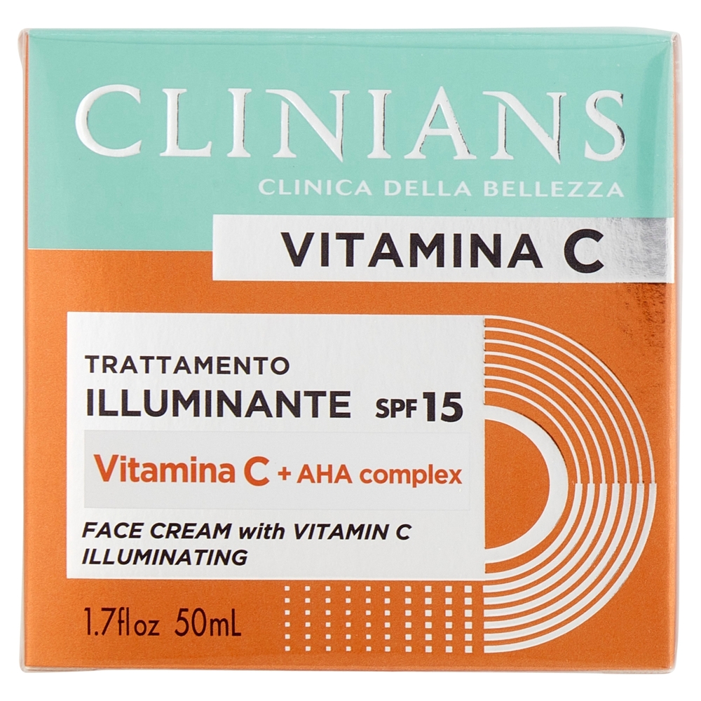 Clinians Vitamina C Trattamento Illuminante SPF15 50 mL